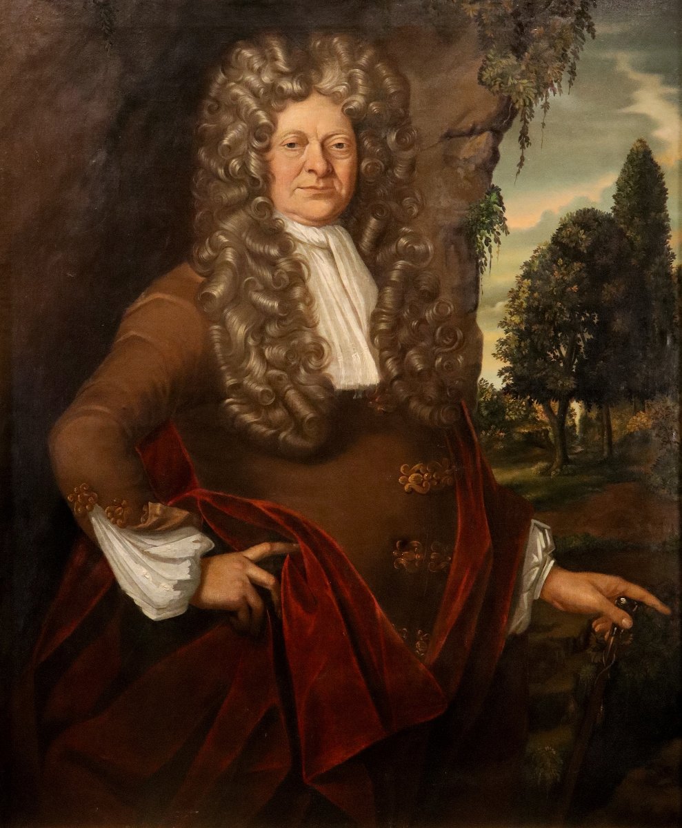 Jonathan Richardson (Londra 1665 – 1745), Ritratto di Hans Sloane-photo-2