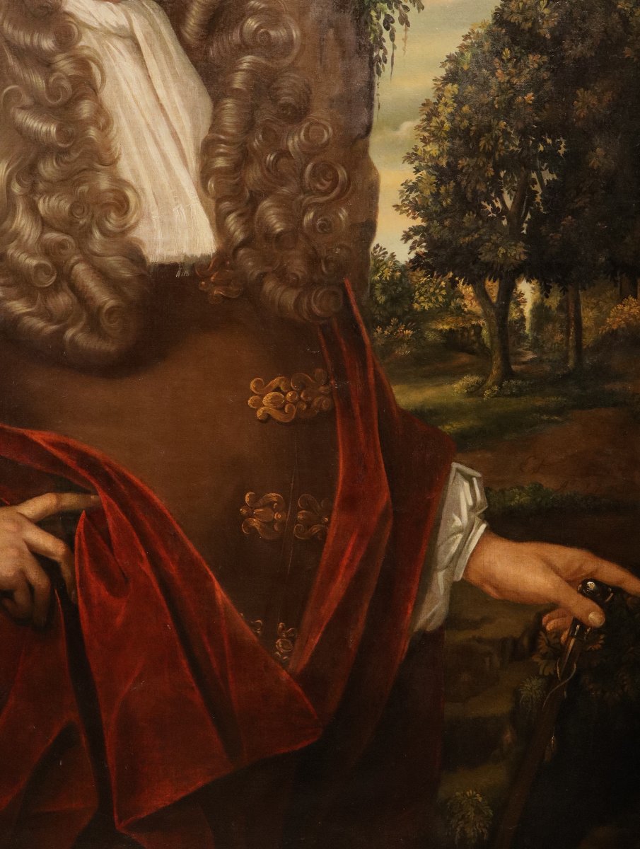 Jonathan Richardson (Londra 1665 – 1745), Ritratto di Hans Sloane-photo-4