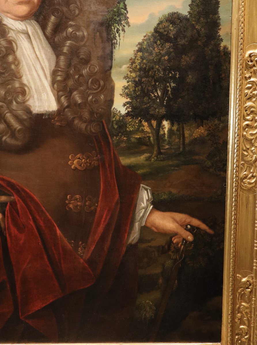 Jonathan Richardson (Londra 1665 – 1745), Ritratto di Hans Sloane-photo-6