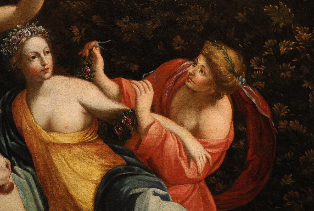 Il ratto di Europa, Simon Vouet (Parigi, 1590 – 1649) bottega/seguace di-photo-1