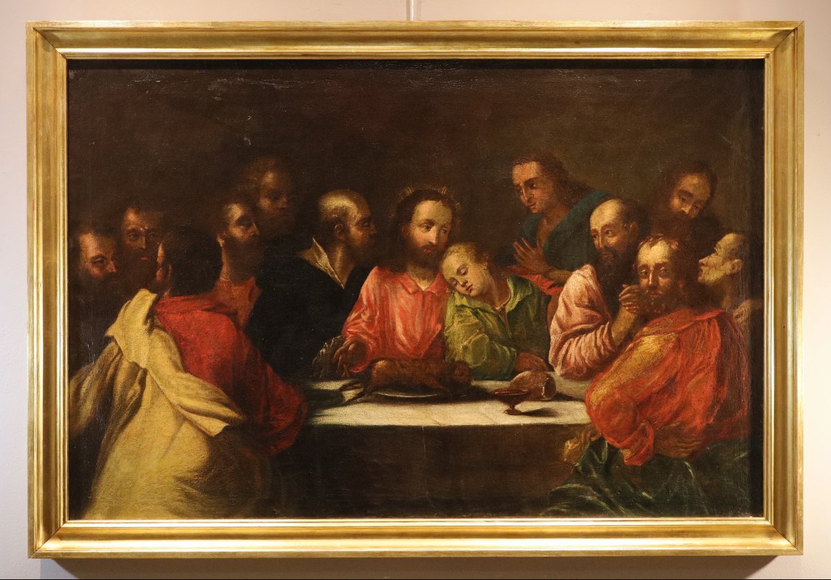 L'Ultima Cena,  Pittore toscano del XVII secolo, Da Pieter de Witte (1548 circa – 1628)-photo-2