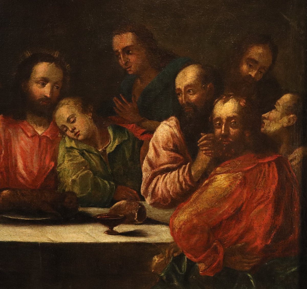 L'Ultima Cena,  Pittore toscano del XVII secolo, Da Pieter de Witte (1548 circa – 1628)-photo-1