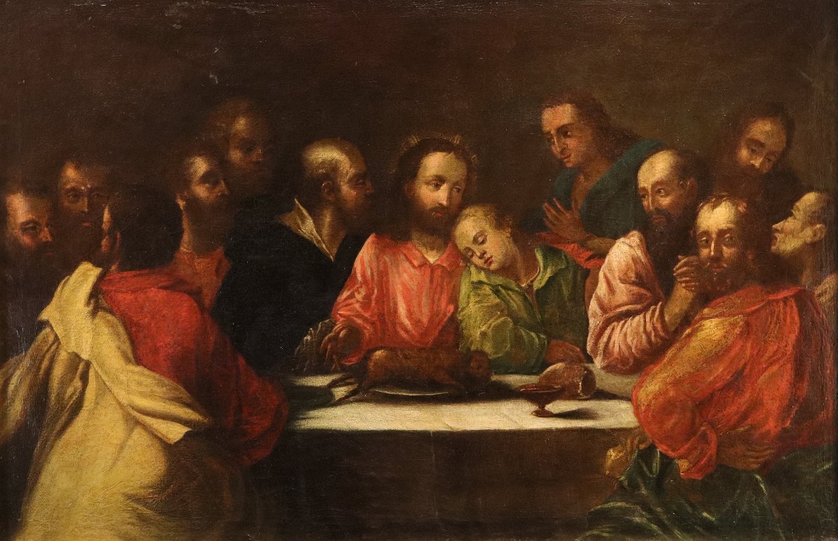 L'Ultima Cena,  Pittore toscano del XVII secolo, Da Pieter de Witte (1548 circa – 1628)