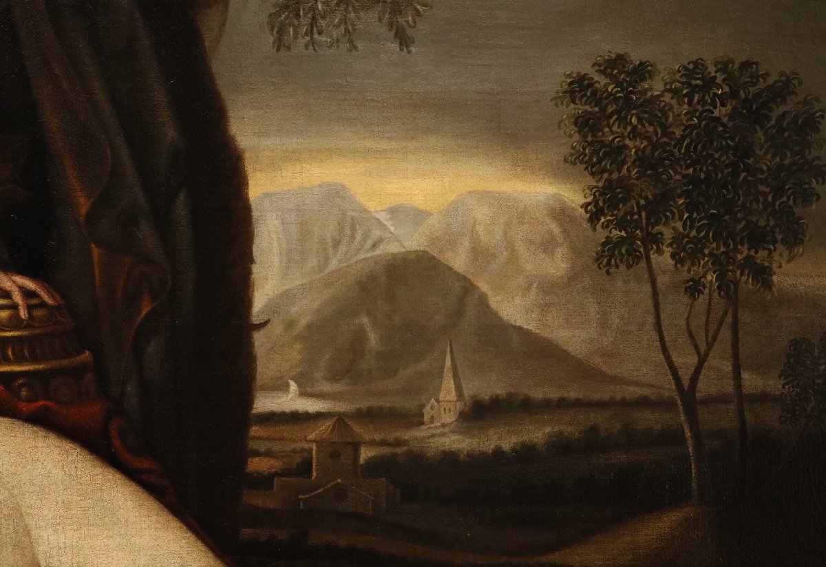 Venere dormiente con Cupido, Alessandro Varotari detto il Padovanino (1588 - 1649) Bottega di-photo-6