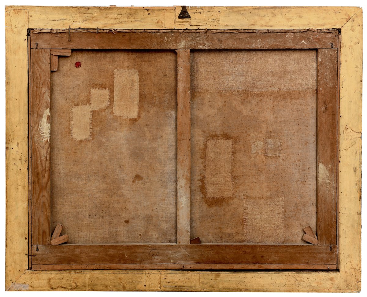 Natura morta con festone di fiori e frutta, Aniello Ascione (Napoli, notizie dal 1680 al 1708)-photo-8