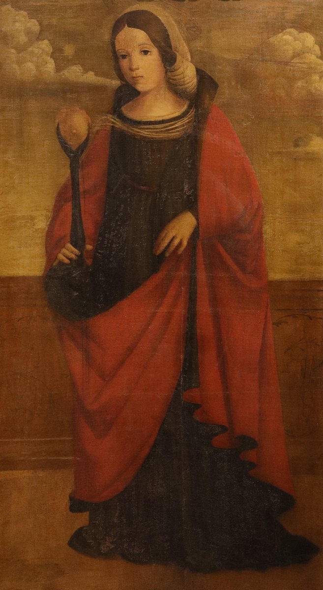 Sant'Agata, Francesco di Girolamo da Santacroce (Venezia, 1516- 1584)-photo-2