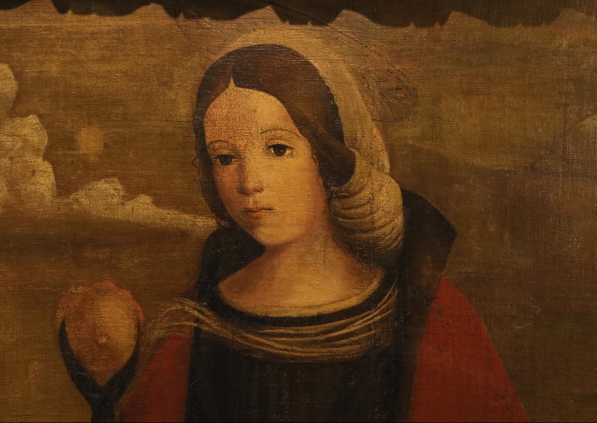 Sant'Agata, Francesco di Girolamo da Santacroce (Venezia, 1516- 1584)-photo-4