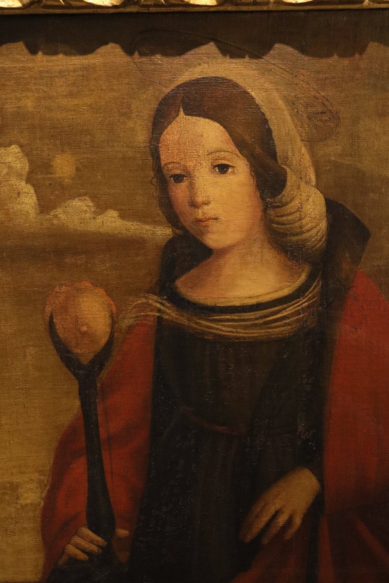 Sant'Agata, Francesco di Girolamo da Santacroce (Venezia, 1516- 1584)-photo-3