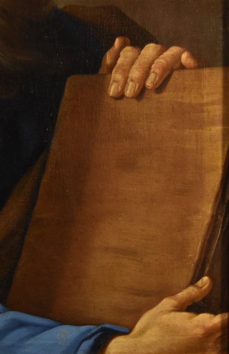 Portrait du philosophe Démocrite, Giovanni Battista Beinaschi (Fossano 1634 - Naples 1688)-photo-4