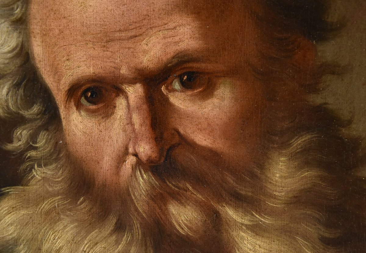 Portrait du philosophe Démocrite, Giovanni Battista Beinaschi (Fossano 1634 - Naples 1688)-photo-8