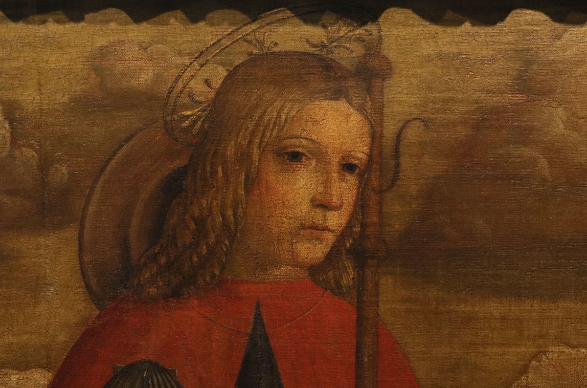 San Rocco, Francesco di Girolamo da Santacroce (Venezia, 1516- 1584)-photo-4