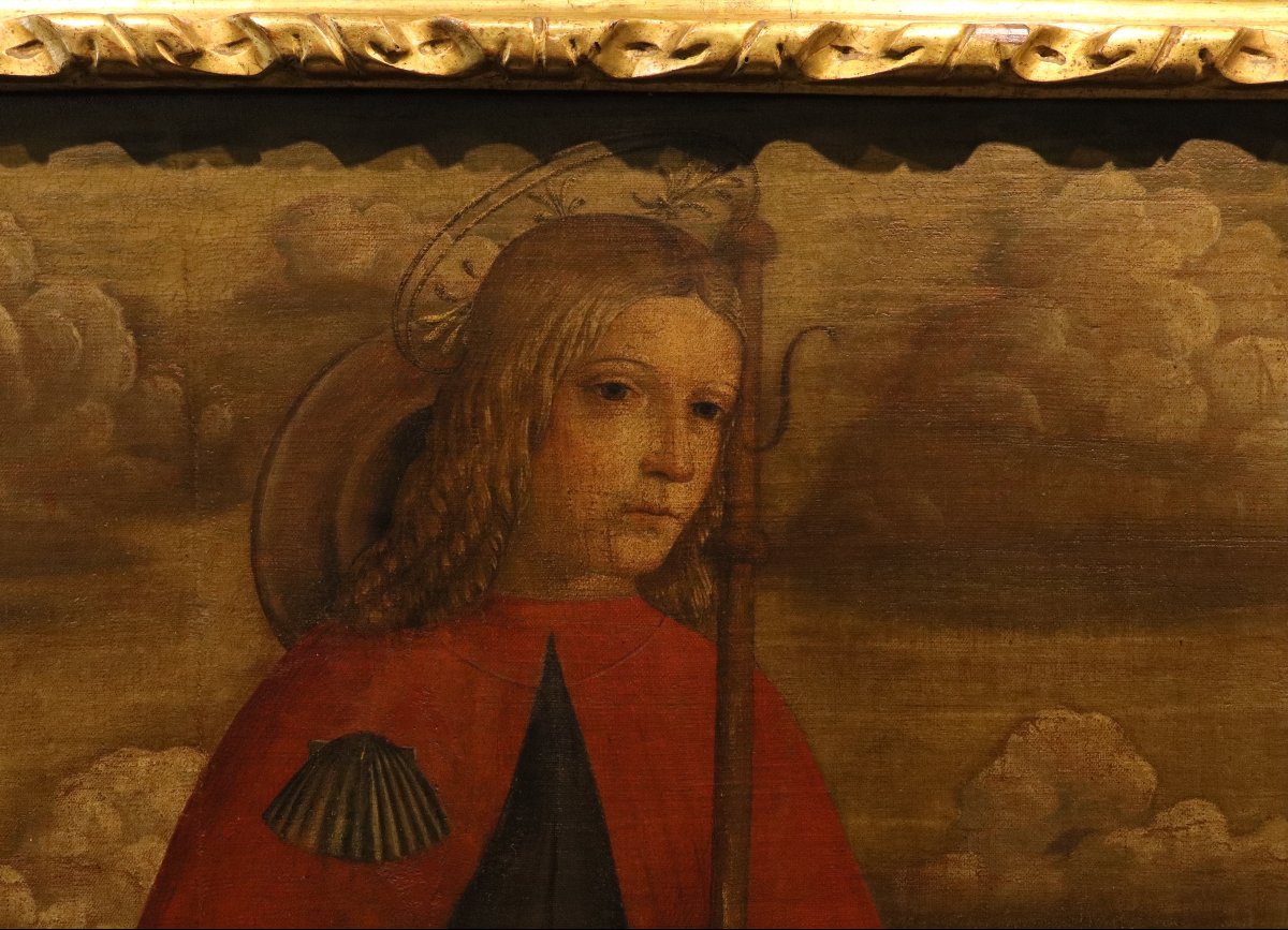 San Rocco, Francesco di Girolamo da Santacroce (Venezia, 1516- 1584)-photo-1