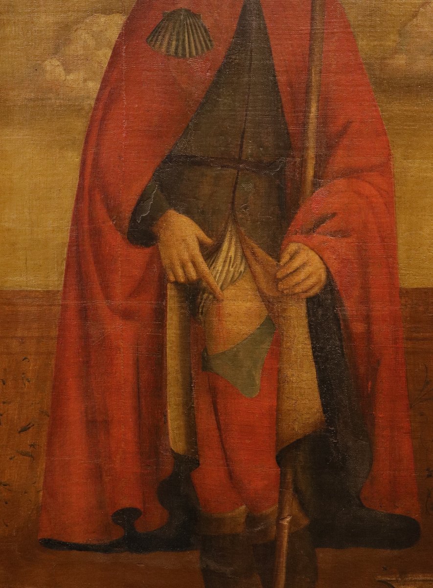 San Rocco, Francesco di Girolamo da Santacroce (Venezia, 1516- 1584)-photo-2
