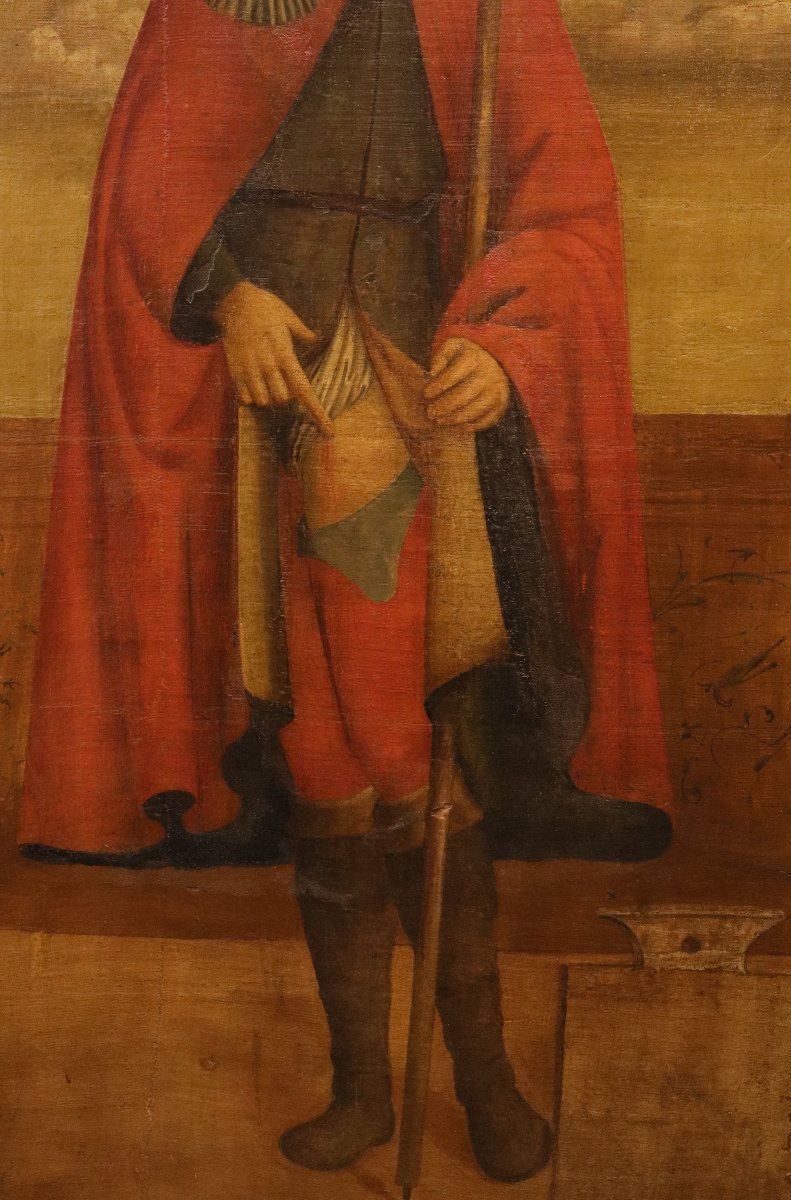 San Rocco, Francesco di Girolamo da Santacroce (Venezia, 1516- 1584)-photo-4