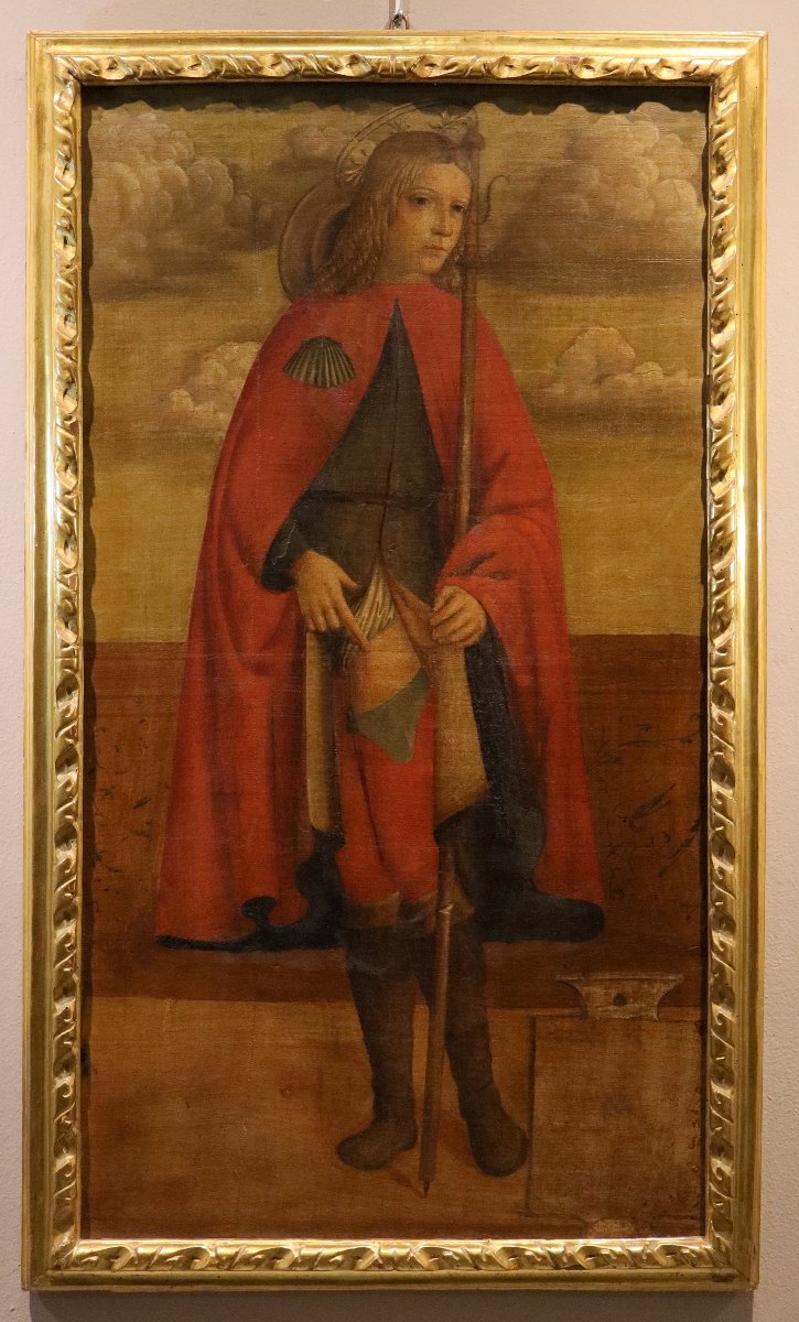 San Rocco, Francesco di Girolamo da Santacroce (Venezia, 1516- 1584)