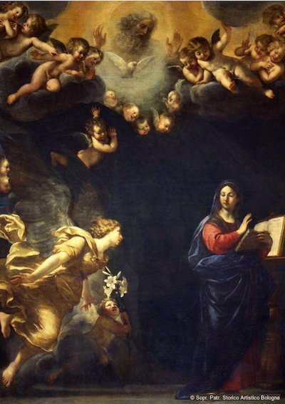 Annunciazione, Girolamo Bonini detto l'Anconitano (Ancona 1600 - Bologna 1680 c.)-photo-8