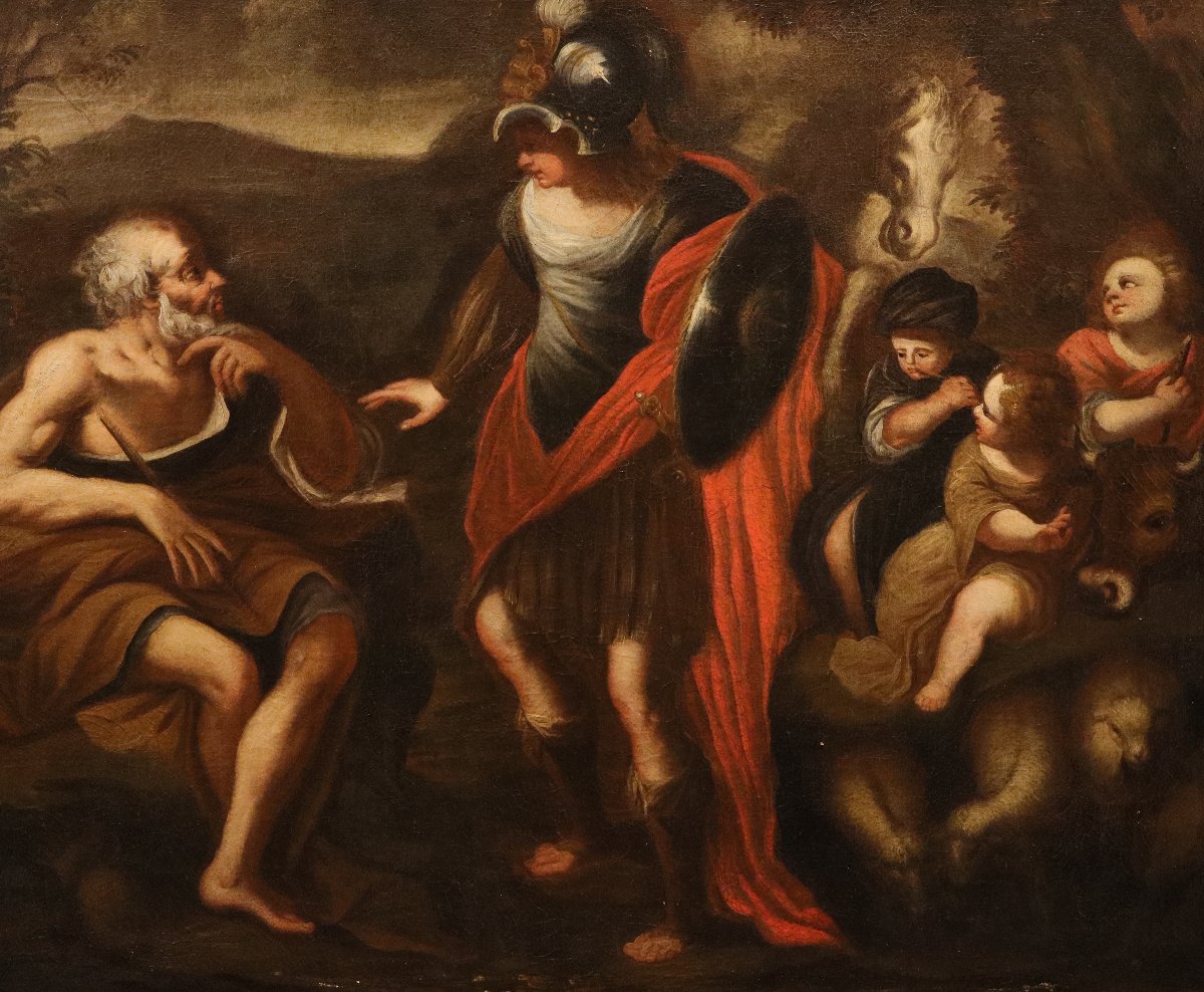 Erminia tra i pastori, Stefano Magnasco (Genova, 1635 – 1673) Bottega-photo-7