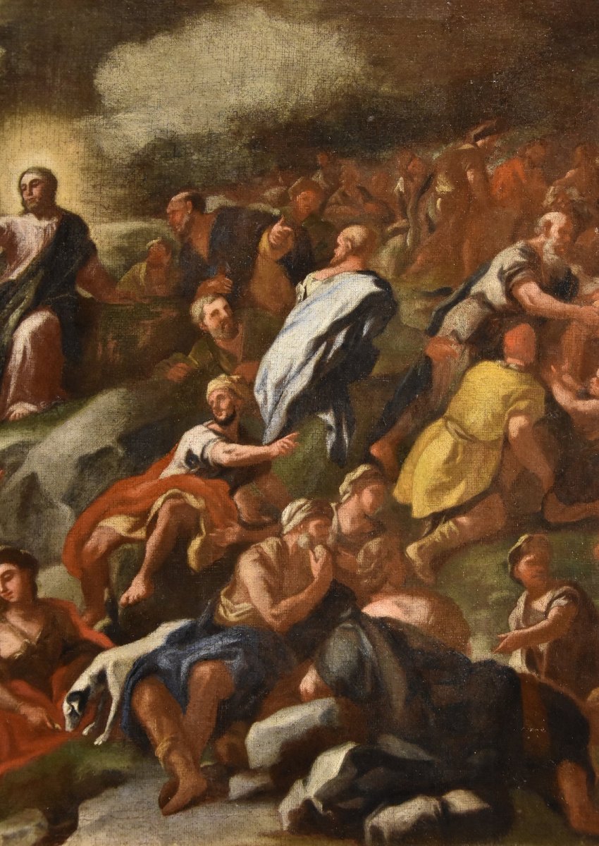 Moltiplicazione dei pani e dei pesci, Angelo Solimena (Canale di Serino 1629 - Barra, 1716)-photo-2