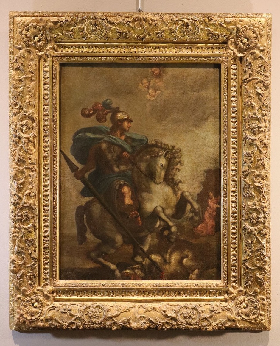 San Giorgio e il Drago, Scuola toscana XVII - XVIII secolo