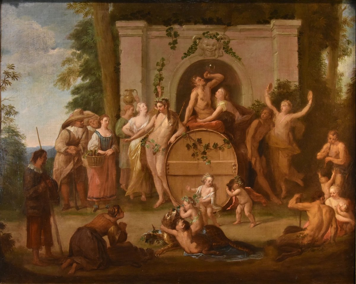 Trionfo di Bacco, Jean Jacques Spoede (Anvers 1680 - Paris 1757)-photo-2