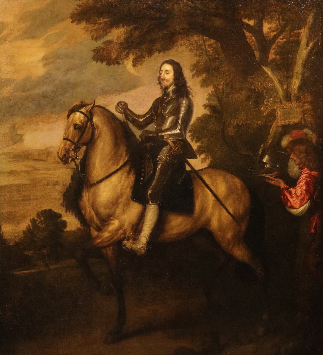 Ritratto di Carlo I d'Inghilterra, Anthoon van Dyck (Anversa 1599 - Londra 1641) seguace-photo-2