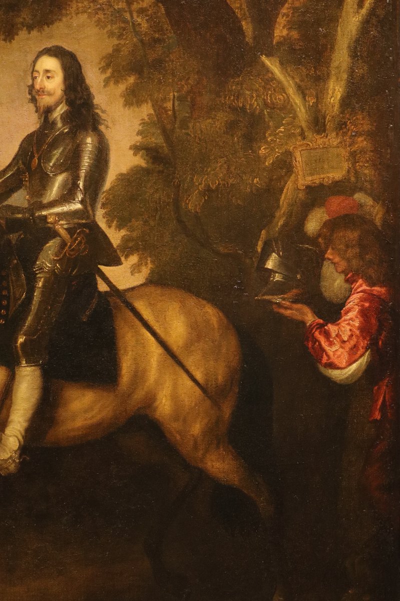 Ritratto di Carlo I d'Inghilterra, Anthoon van Dyck (Anversa 1599 - Londra 1641) seguace-photo-3