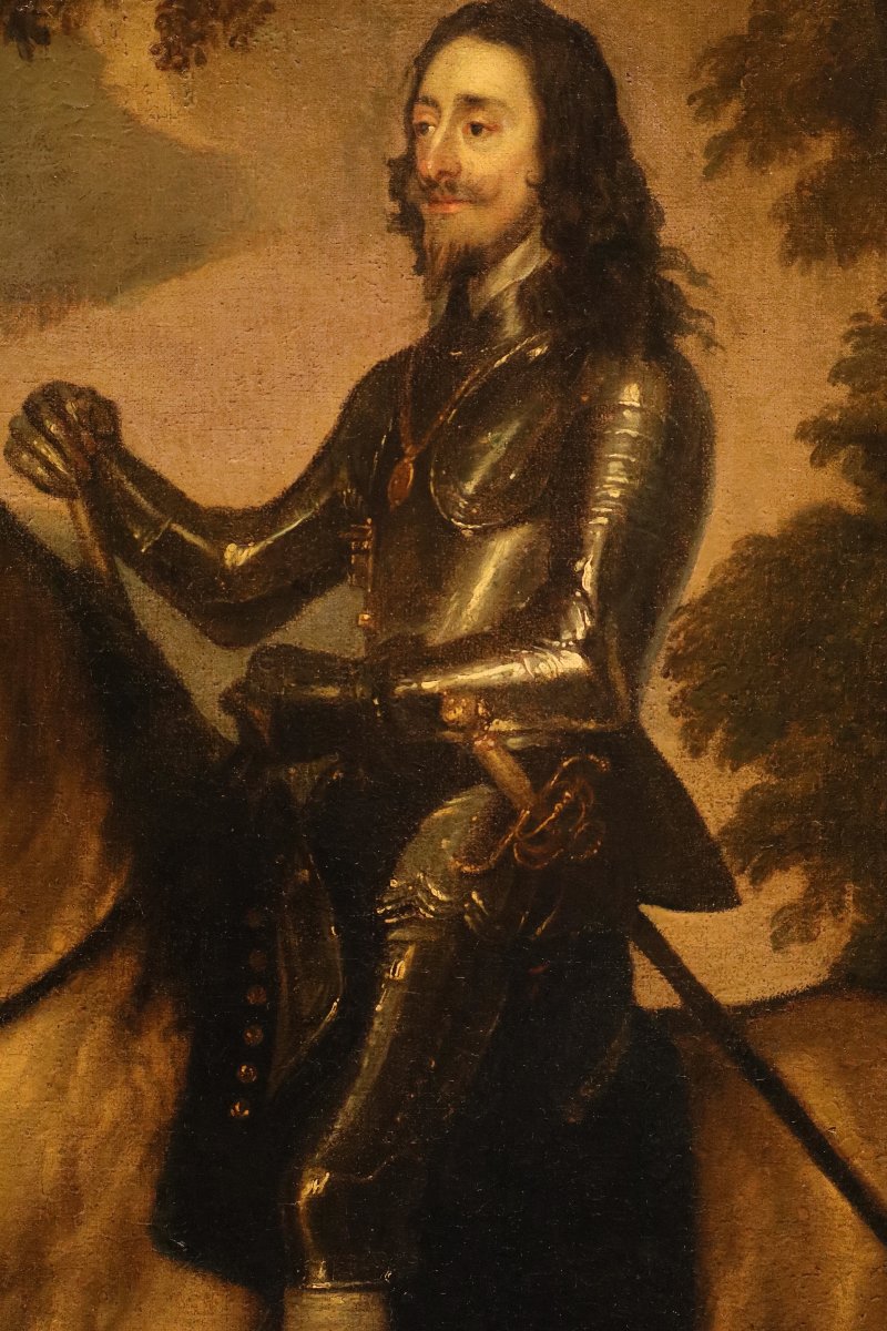 Ritratto di Carlo I d'Inghilterra, Anthoon van Dyck (Anversa 1599 - Londra 1641) seguace-photo-1