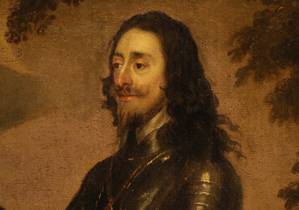Ritratto di Carlo I d'Inghilterra, Anthoon van Dyck (Anversa 1599 - Londra 1641) seguace-photo-3