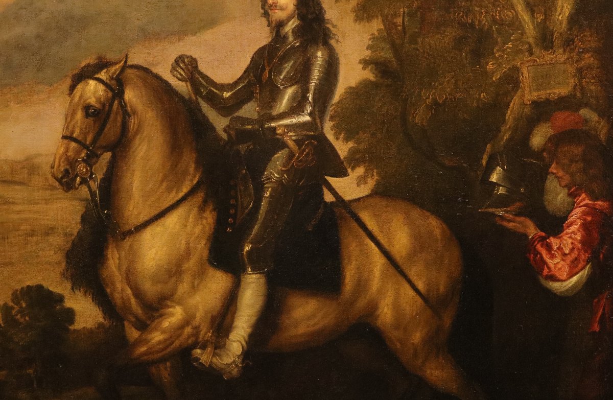 Ritratto di Carlo I d'Inghilterra, Anthoon van Dyck (Anversa 1599 - Londra 1641) seguace-photo-6