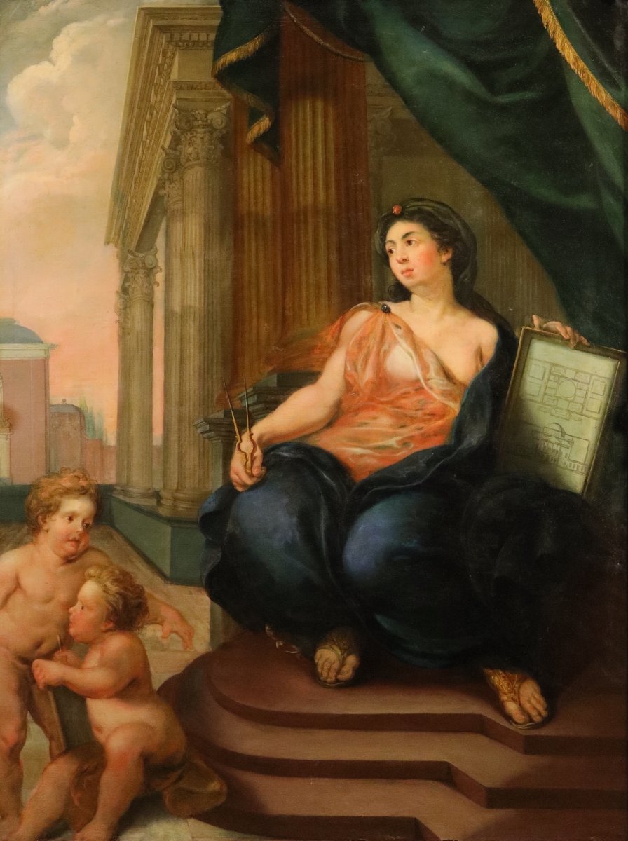Allegoria dell’architettura, Theodoor van Thulden (1606 - 1669)-photo-2