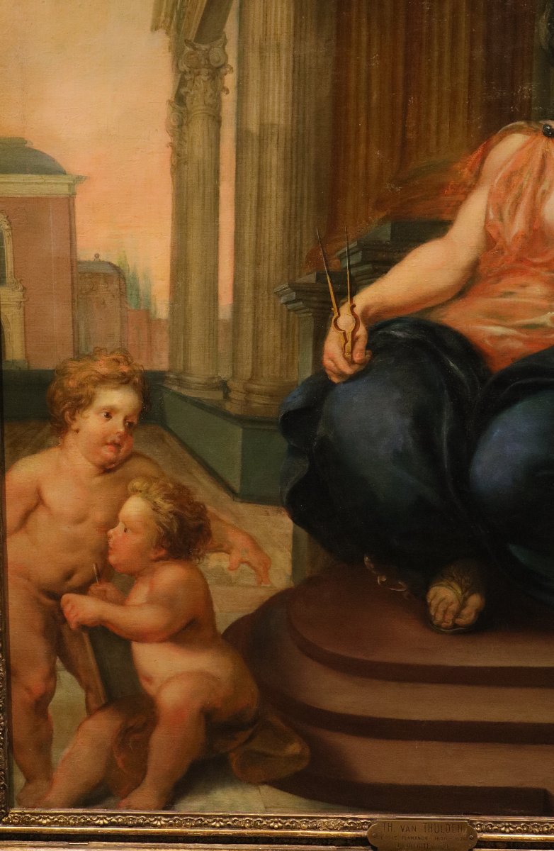 Allegoria dell’architettura, Theodoor van Thulden (1606 - 1669)-photo-3