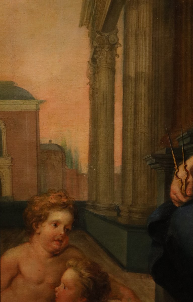 Allegoria dell’architettura, Theodoor van Thulden (1606 - 1669)-photo-4