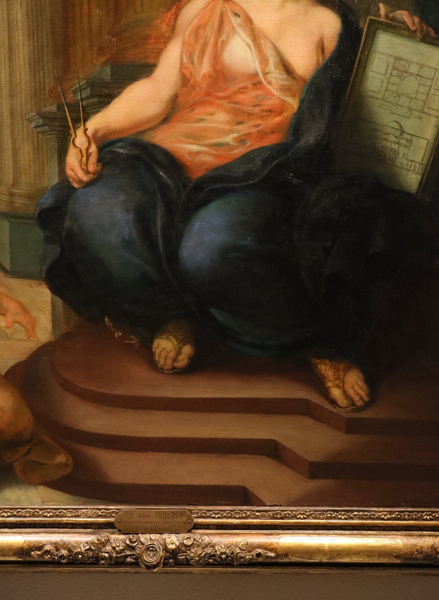 Allegoria dell’architettura, Theodoor van Thulden (1606 - 1669)-photo-5