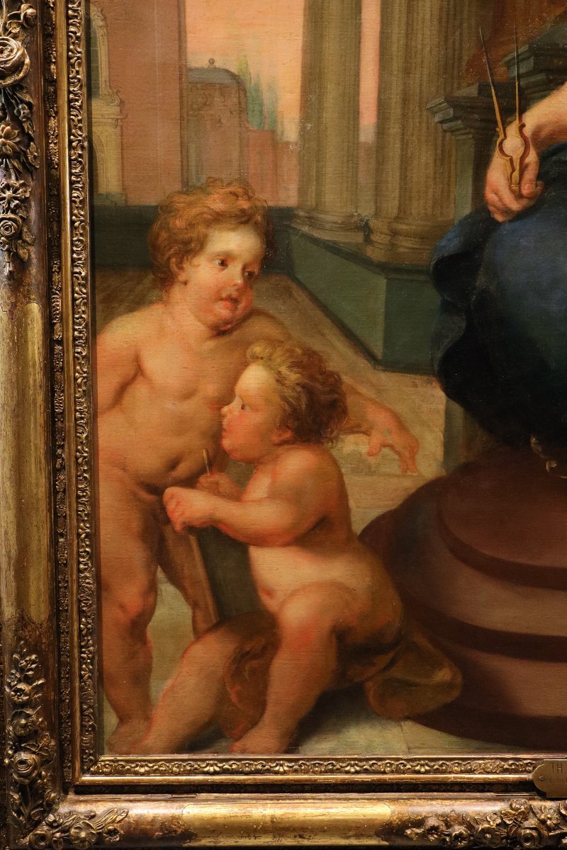 Allegoria dell’architettura, Theodoor van Thulden (1606 - 1669)-photo-6