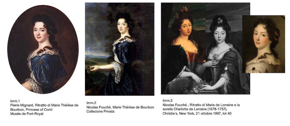 Nicolas Fouché (Troyes, 1653 - Parigi 1733), Ritratto di Marie Thérèse de Bourbon-photo-4