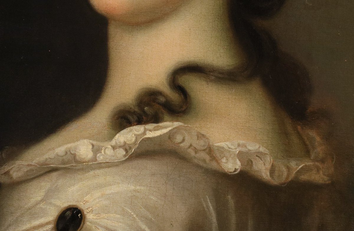 Nicolas Fouché (Troyes, 1653 - Parigi 1733), Ritratto di Marie Thérèse de Bourbon-photo-4