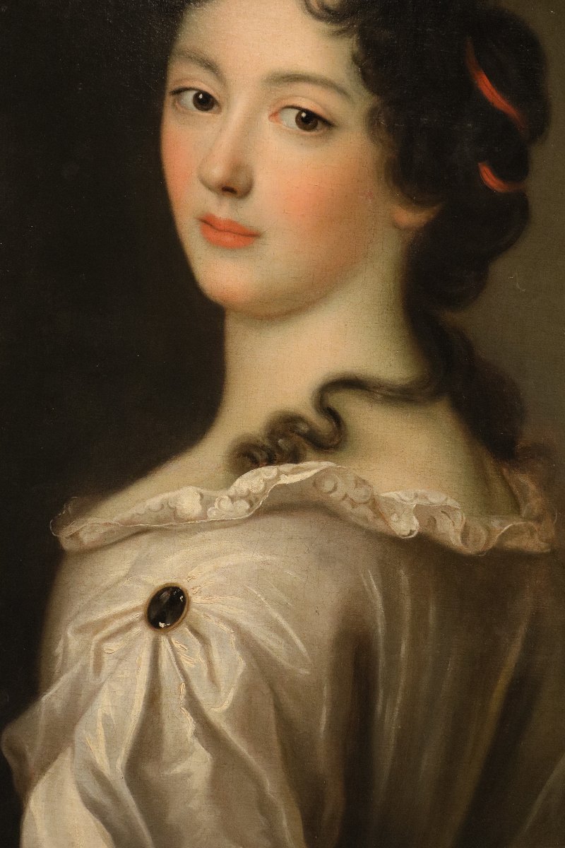 Nicolas Fouché (Troyes, 1653 - Parigi 1733), Ritratto di Marie Thérèse de Bourbon-photo-7