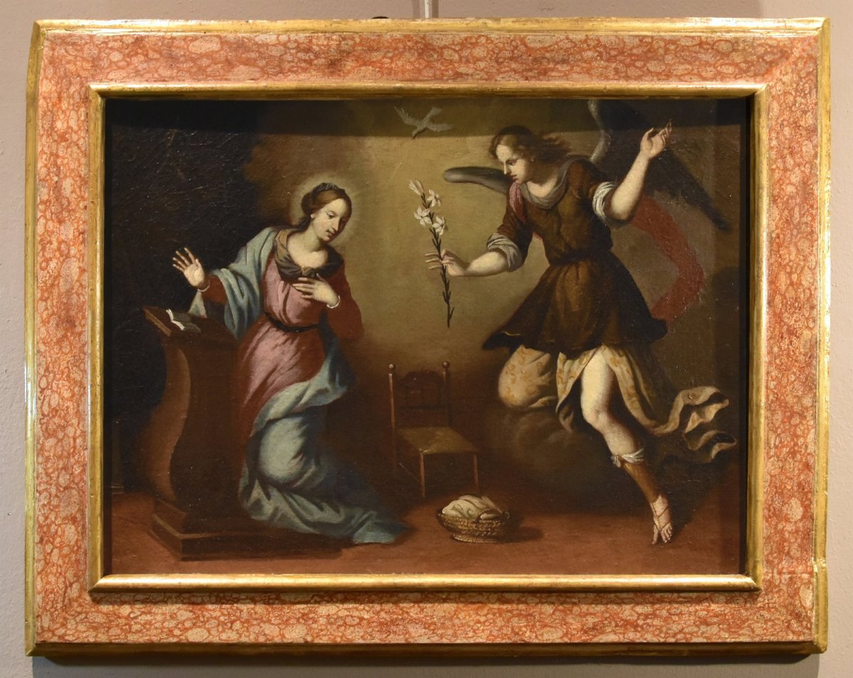 L’Annunciazione, Scuola toscano XVII secolo-photo-2