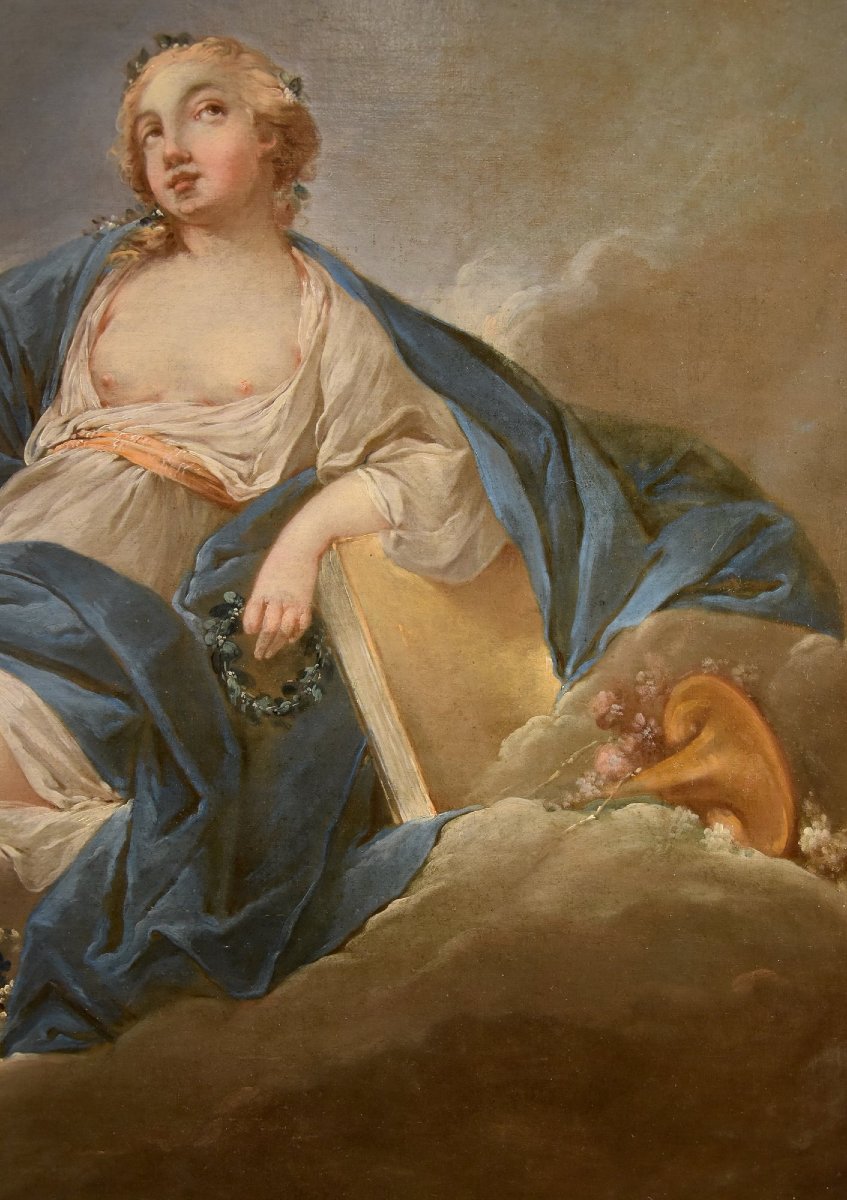 Allegoria della Poesia, Pierre Charles Trémolières (Cholet, 1703 - Paris, 1739)-photo-1