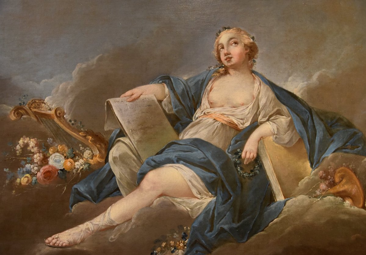 Allegoria della Poesia, Pierre Charles Trémolières (Cholet, 1703 - Paris, 1739)