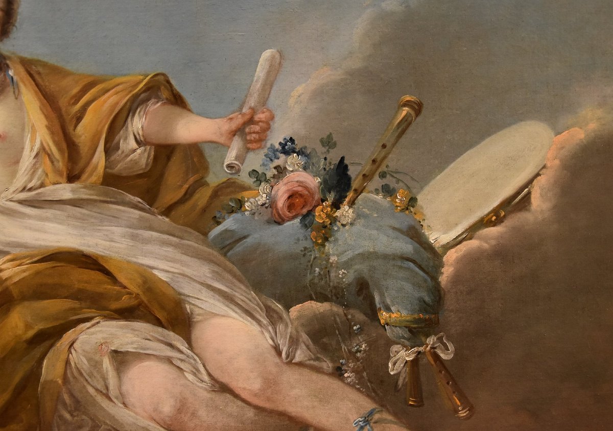 Allegoria della Musica, Pierre Charles Trémolières (Cholet, 1703 - Paris, 1739)-photo-3