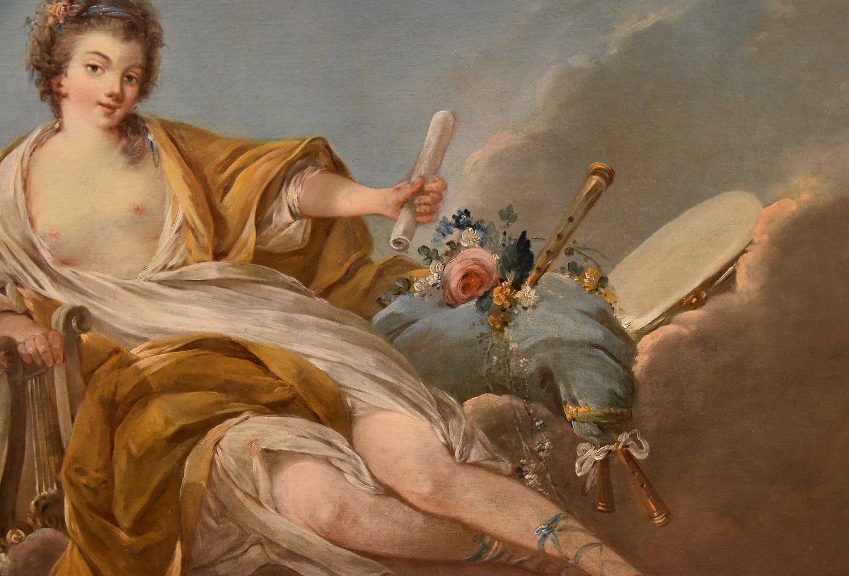 Allegoria della Musica, Pierre Charles Trémolières (Cholet, 1703 - Paris, 1739)-photo-4