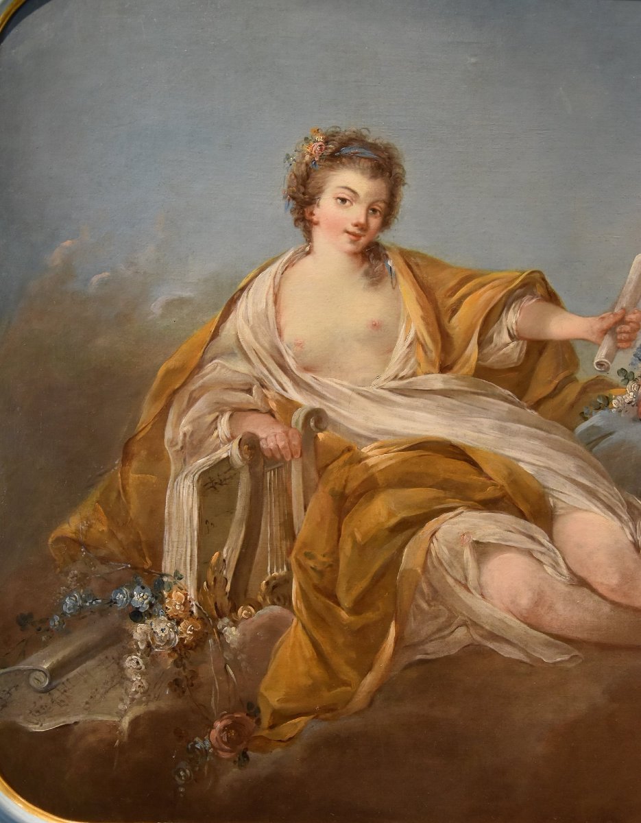 Allegoria della Musica, Pierre Charles Trémolières (Cholet, 1703 - Paris, 1739)-photo-2