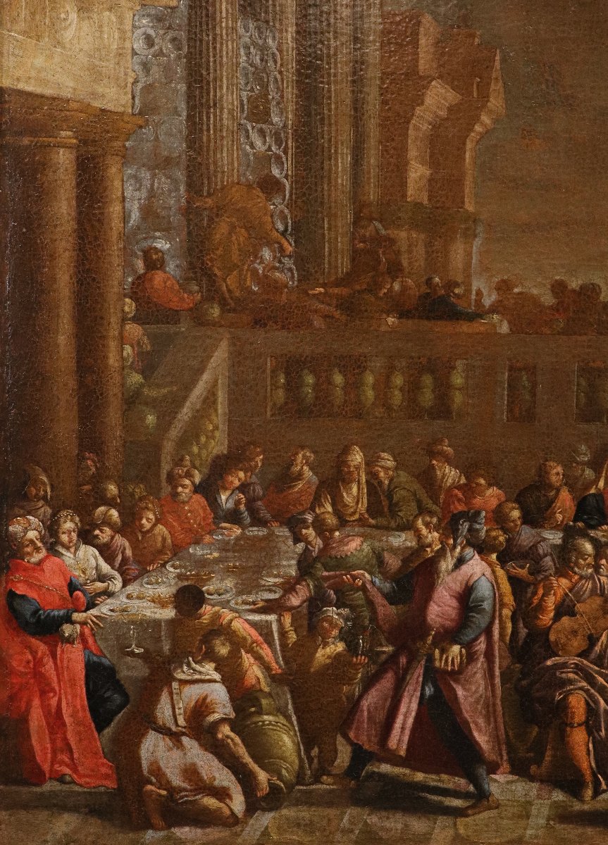 Le nozze di Cana, Paolo Caliari, detto il Veronese (Verona, 1528 – Venezia, 1588) Seguace-photo-3