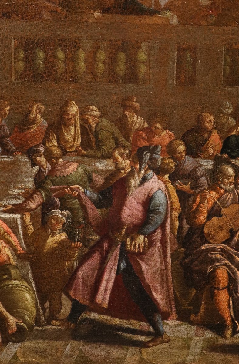 Le nozze di Cana, Paolo Caliari, detto il Veronese (Verona, 1528 – Venezia, 1588) Seguace-photo-4