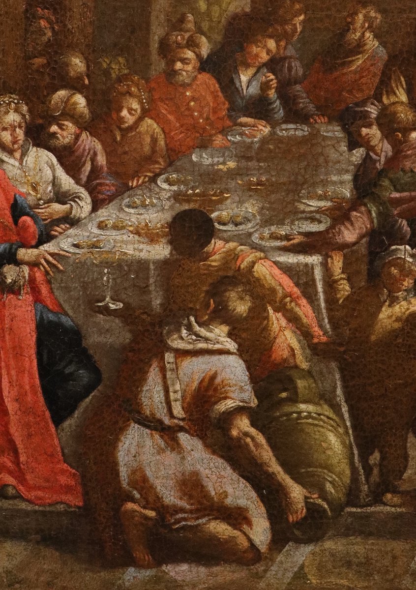 Le nozze di Cana, Paolo Caliari, detto il Veronese (Verona, 1528 – Venezia, 1588) Seguace-photo-1