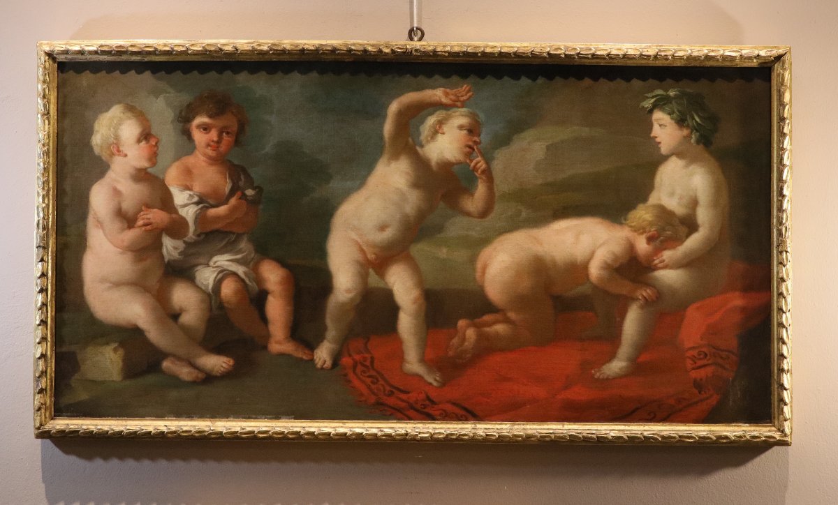 Il gioco dello schiaffo, Francesco De Mura (Napoli, 1696 – Napoli, 1782) e bottega-photo-2
