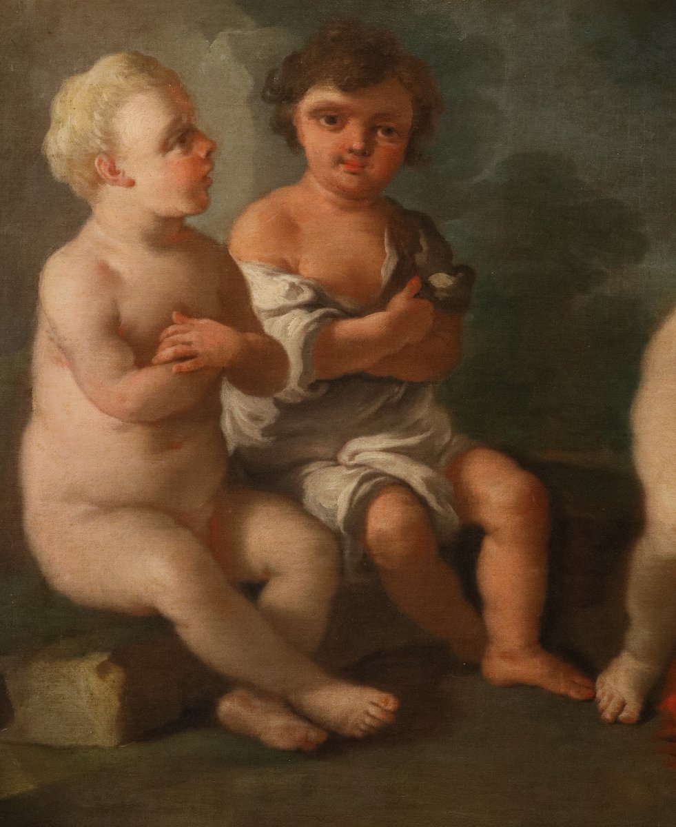 Il gioco dello schiaffo, Francesco De Mura (Napoli, 1696 – Napoli, 1782) e bottega-photo-1