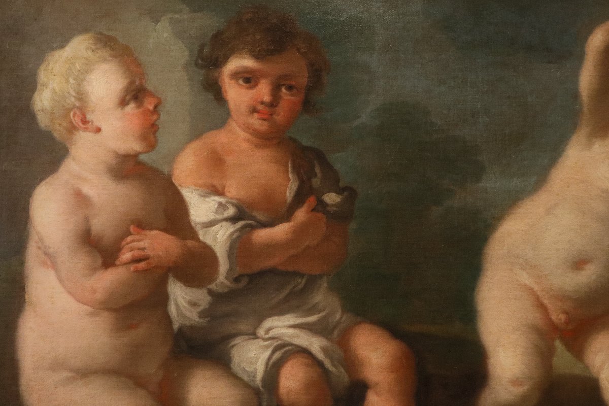 Il gioco dello schiaffo, Francesco De Mura (Napoli, 1696 – Napoli, 1782) e bottega-photo-4