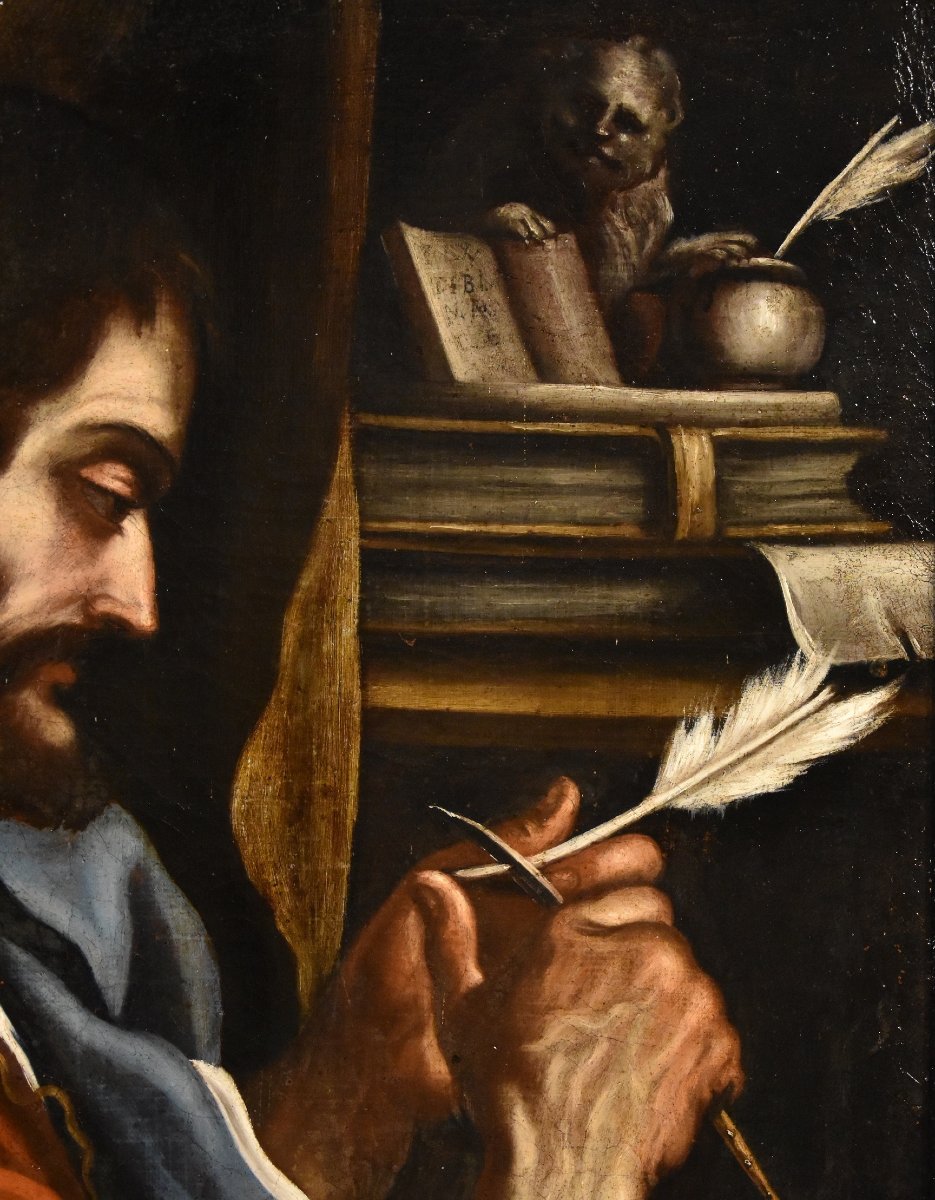 San Marco Evangelista, Giovanni Francesco Barbieri, Il Guercino (Cento, 1591 - Bologna, 1666)-photo-4